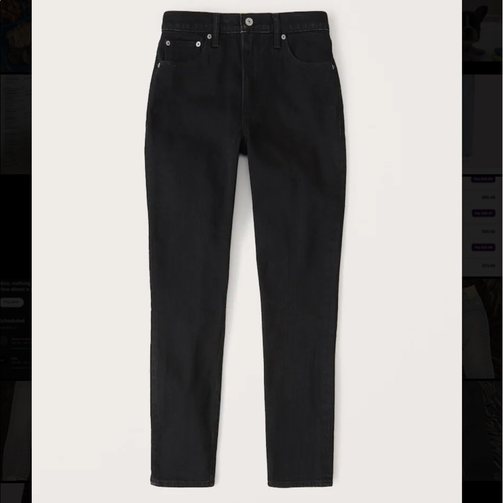 Abercrombie Curve Love High Rise Skinny Jeans